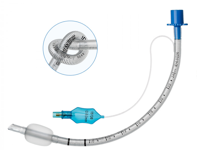 Sipralli Endotrakeal Tüp